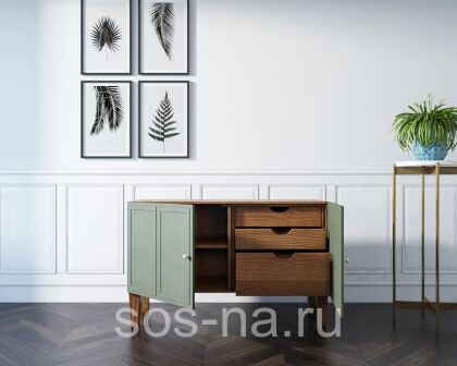 Комод с ящиками, 2 двери "Andersen", AN03